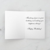 コリー縁ど誕生日カード カード (内部)