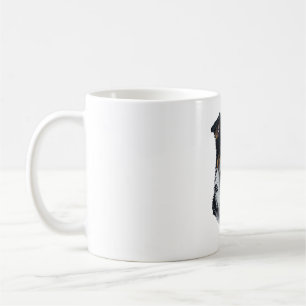 コリー縁ど顔 コーヒーマグカップ
