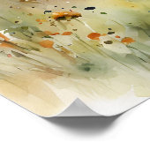 コリー縁ど – ドッグアートプリント ポスター (角)