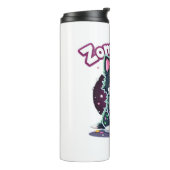 コリー縁どBCゾンビドッグハロウィーン必須T- タンブラー (回転左)