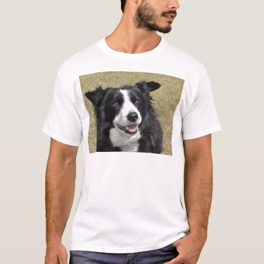 コリー縁どTシャツ Tシャツ (正面)