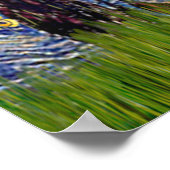 コリー1 – 星空の夜 ポスター (角)