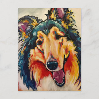 コリー3 ポストカード