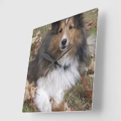 コリー6 スクエア壁時計 (傾斜)