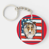 コリー キーホルダー (正面)