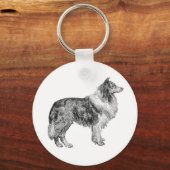 コリー キーホルダー (正面)