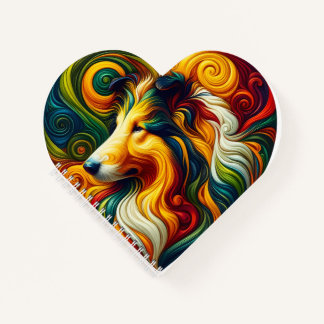 コリー スワール スパイラル ノートブック