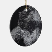 コリー セラミックオーナメント (右)