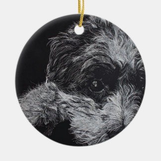コリー セラミックオーナメント