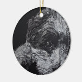 コリー セラミックオーナメント (左)