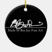 コリー セラミックオーナメント (裏面)