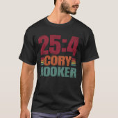 コリー・ブッカー。25時間4分。 Tシャツ (正面)
