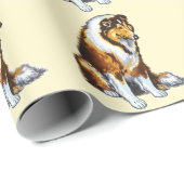 コリー ラッピングペーパー (ロールコーナー)