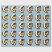 コリー ラッピングペーパー (フラット)