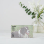 コリー 名刺 (スタンド正面)