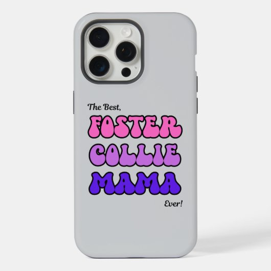 コリー iPhone カバー (裏面)