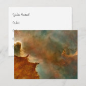 コリ素晴らしナ星雲 招待状 (正面/裏面)