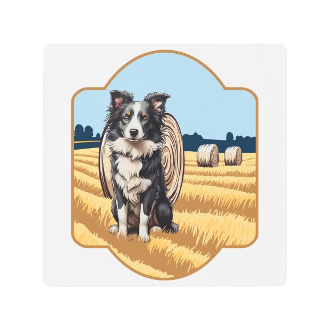 コリ縁どーオンファーム メタルプリント (正面)