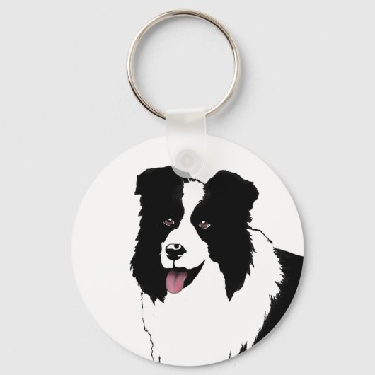 コリ縁どーカスタマイズ文字背景色 キーホルダー (正面)