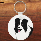 コリ縁どーカスタマイズ文字背景色 キーホルダー (正面)