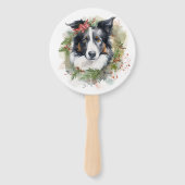 コリ縁どークリスマスリースフェスティバルカップ ハンドファン (裏面)