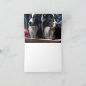 コリ縁どースノイそりクリスマスデコール カード (内部)