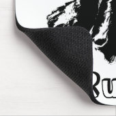 コリ縁どーズ規則おもしろい犬マウスパッド マウスパッド (コーナー)