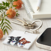 コリ縁どーズ・リトル・リーグ キーホルダー (正面右)