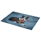 コリ縁どードウウォーターカラーアートポートレート カッティングボード (角)