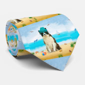 コリ縁どードグオンビーチ ネクタイ (ロール)