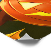 コリ縁どーハロウィン不気味 ポスター (角)