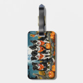 コリ縁どーハロウィン不気味 ラゲッジタグ (裏面縦)