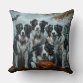 コリ縁どーハロウィーンナイトドギーディライト クッション (正面)