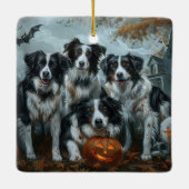 コリ縁どーハロウィーンナイトドギーディライト セラミックオーナメント (裏面)