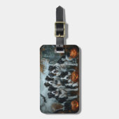 コリ縁どーハロウィーンナイトドギーディライト ラゲッジタグ (正面縦)