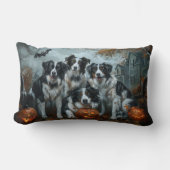 コリ縁どーハロウィーンナイトドギーディライト ランバークッション (正面)