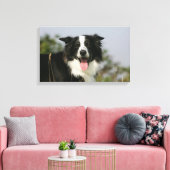 コリ縁どーパンティンヘッドショット1 キャンバスプリント (インサイチュ (リビング))