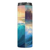 コリ縁どービーチサーフィン絵画ズ タンブラー (裏面)