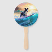 コリ縁どービーチサーフィン絵画ズ ハンドファン (正面)