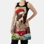 コリ縁どーホリデーベーキング:フェスティバルクリスマス エプロン (インサイチュ)