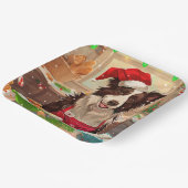 コリ縁どーホリデーベーキング:フェスティバルクリスマス ペーパープレート (傾斜あり)