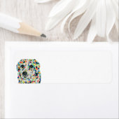 コリ縁どーミックス差出人住所ラベル ラベル (インサイチュ)