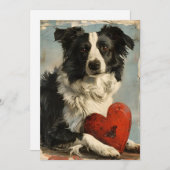 コリ縁どーヴィンテージバレンタインデー シーズンカード (正面/裏面)