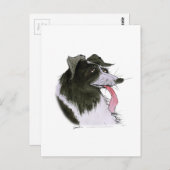 コリ縁どー犬、トニー・フェルナンデス ポストカード (正面/裏面)