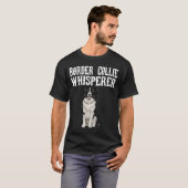 コリ縁どー・ウィスパーラー犬 Tシャツ (正面フル)