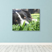 コリ縁どー キャンバスプリント (インサイチュ (ウッドフロア))