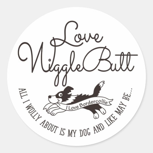 コリ縁どー·ステッカー ラウンドシール (正面)