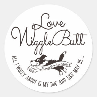 コリ縁どー·ステッカー ラウンドシール