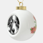 コリ縁どー セラミックボールオーナメント (右)