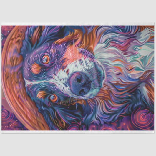 コリ縁どー・ファン・ゴッホ絵画デコページ 薄葉紙 (正面)